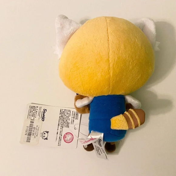 2018 Sanrio Aggretsuko Plush Death Metal 7 Inch Small Stuffed Toy - Picture 5 of 14